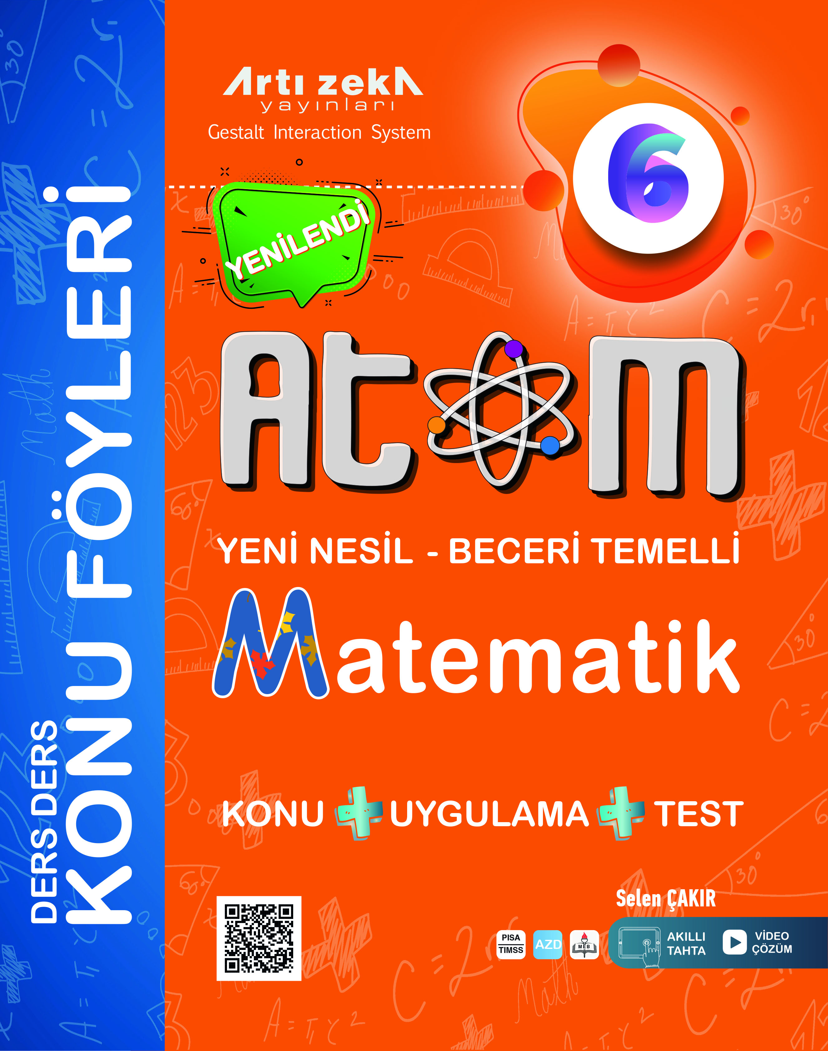 6. Sınıf Atom Beceri Temelli Matematik Konu Uygulama Seti (Föyler ...